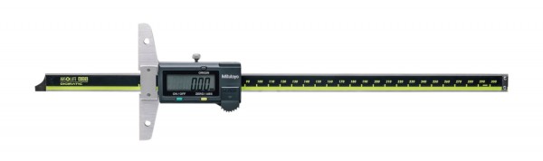 Digitaler Tiefenmessschieber mit gerader Schiene, Messspanne 300 mm, Brückenlänge 100 x 6 mm