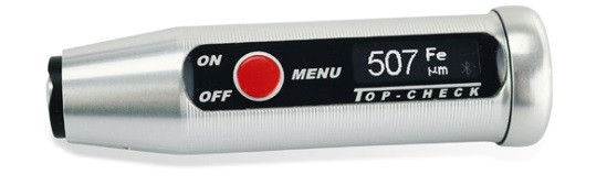 Schichtdickenmessgerät TCFE1000, Stahl, Messbereich 0-1000 µm, für kleine Messflächen
