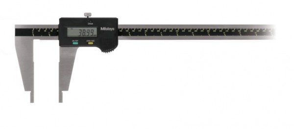 Digitaler Messschieber ohne Messschneiden, ohne Feineinstellung, Messspanne 450 mm, Schenkellänge 10